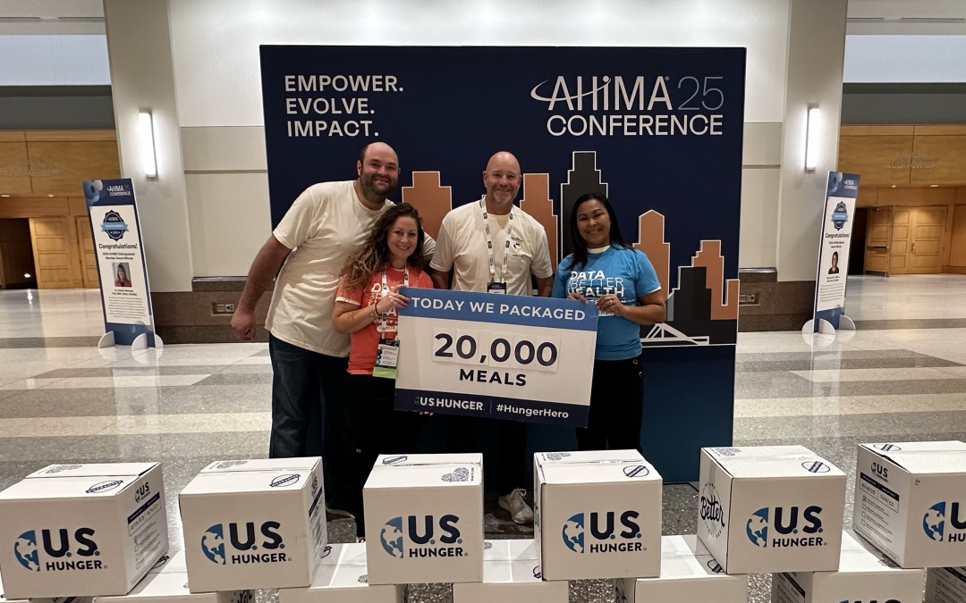 Medovent Solutions Helps Pack 20,000 Meals During AHIMA’s Data for Better Health® Impact Season in Minneapolis